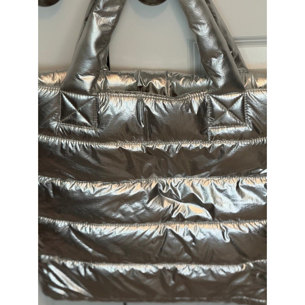 Justice Brand, Silver Shimmer, Puffer Travel Bag, Girl’s Accessories & Fun - Picture 7 of 10